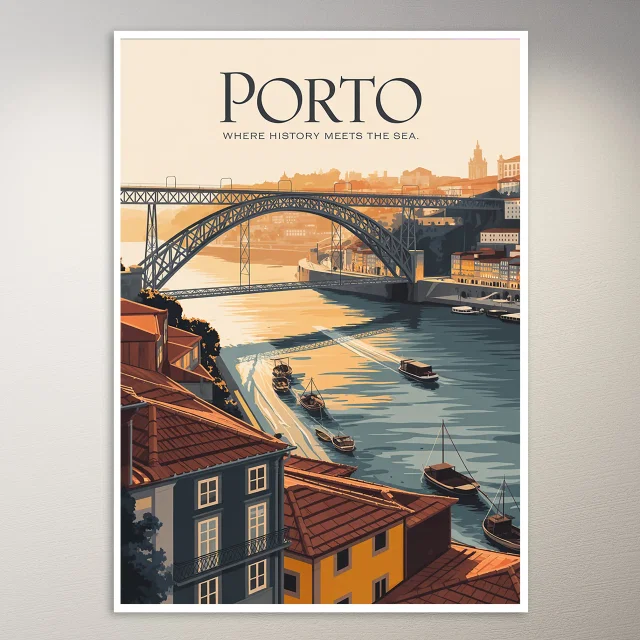 Porto Travel Poster