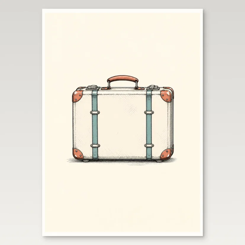Suitcase Poster
