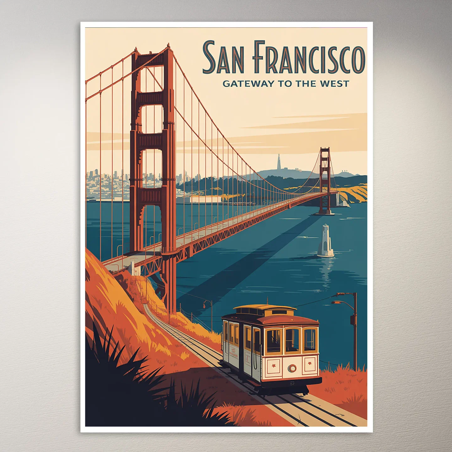 San Francisco Travel Poster