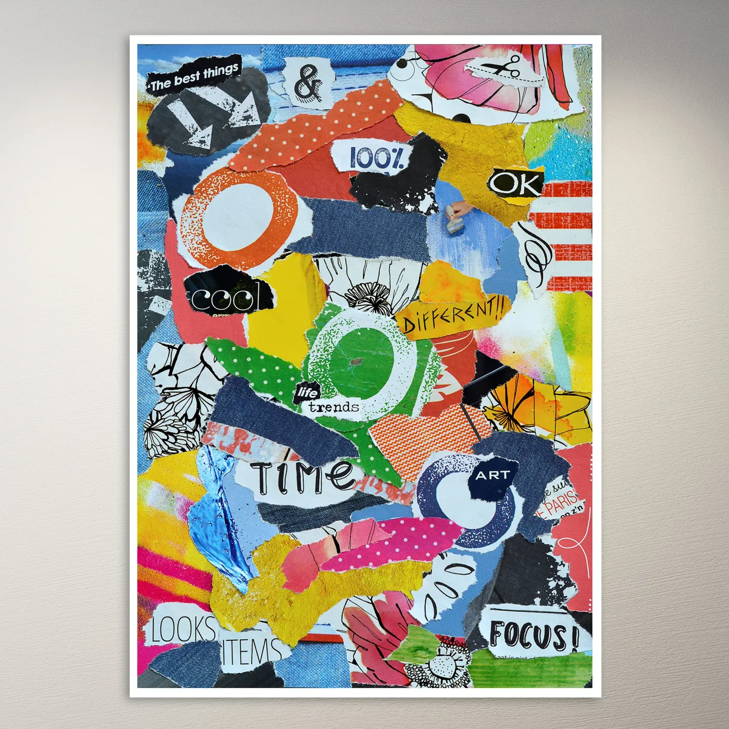 Modern Atmosphere Moodboard Poster