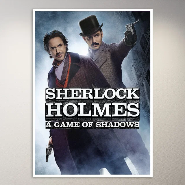 Sherlock Holmes Shadows Poster