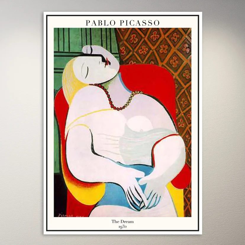 Pablo Picasso The Dream Poster