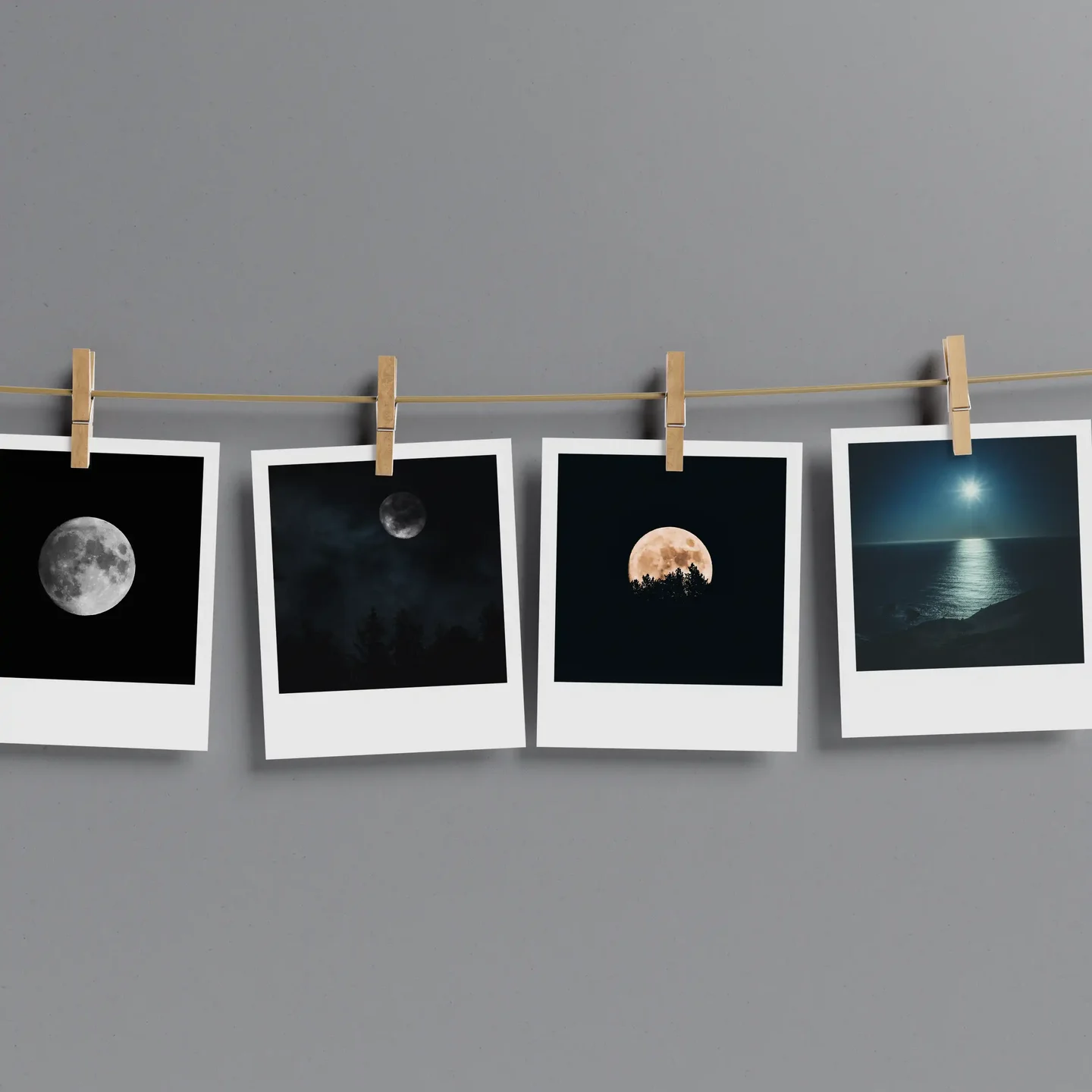 Moon Prints Set of 15