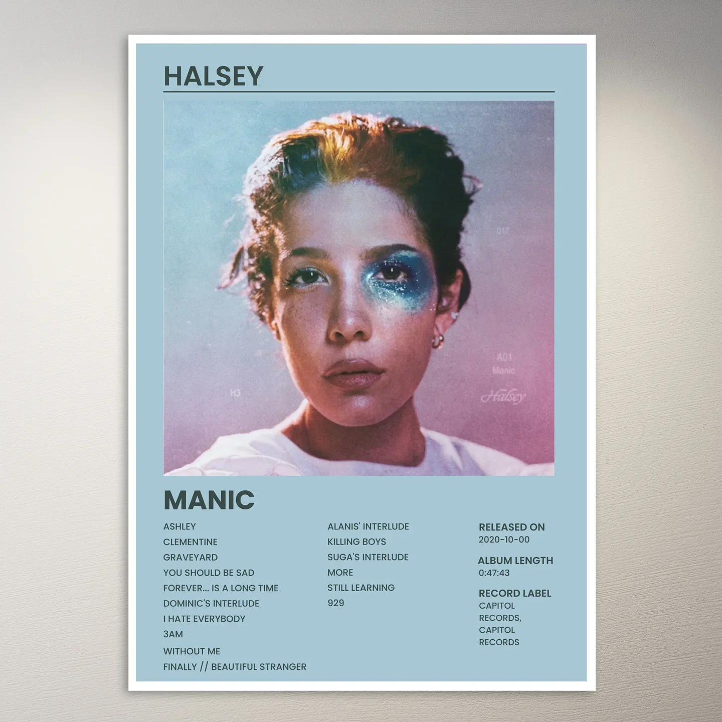 Halsey Poster