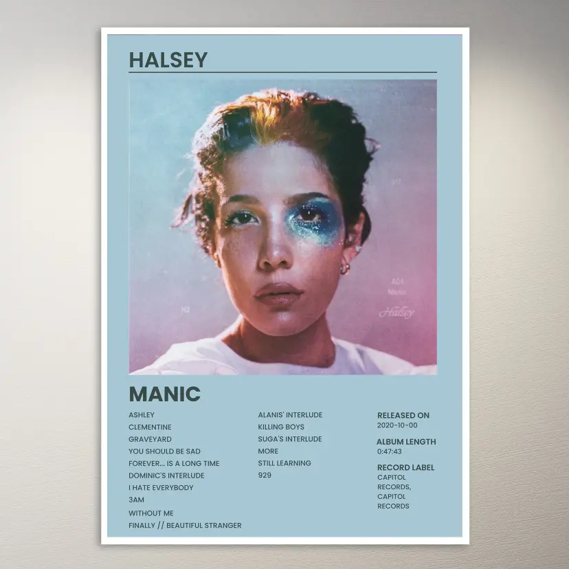 Halsey Poster