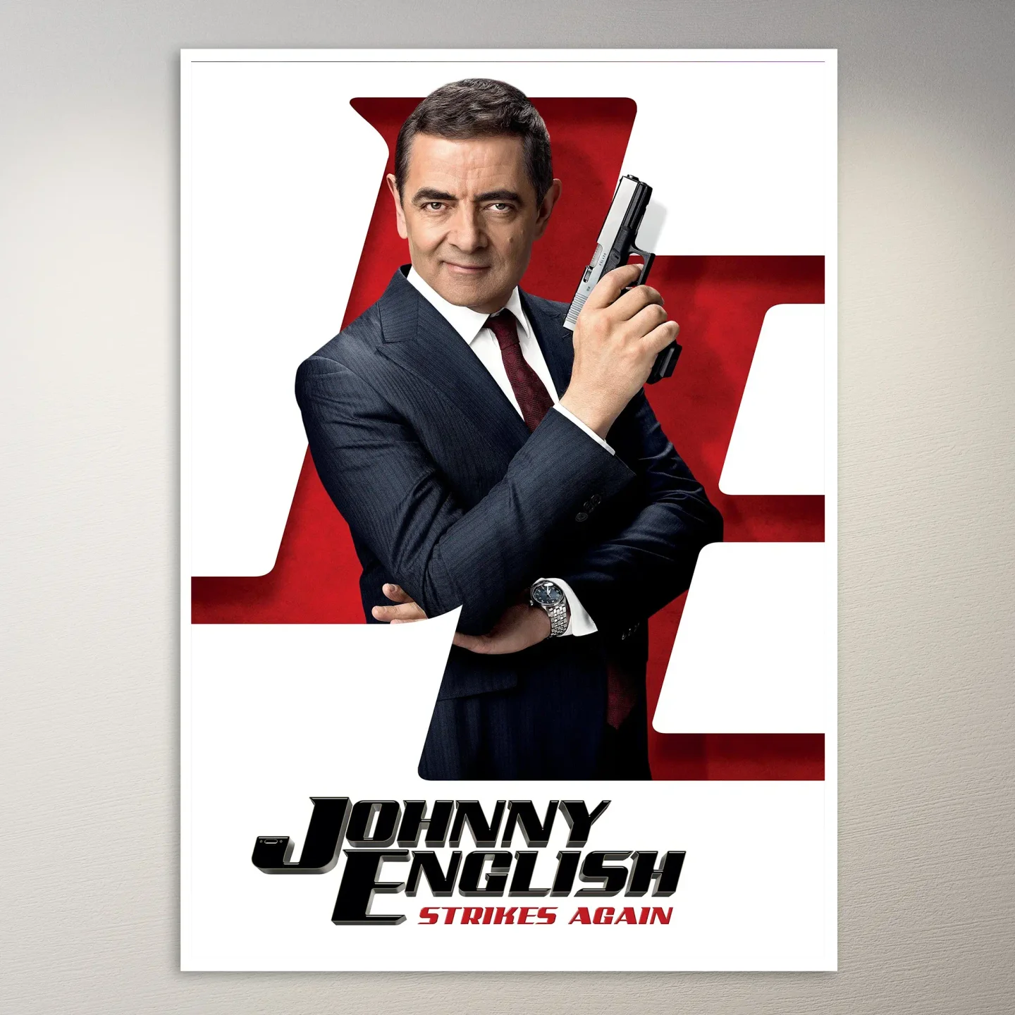 Johnny English Strikes Again Poster