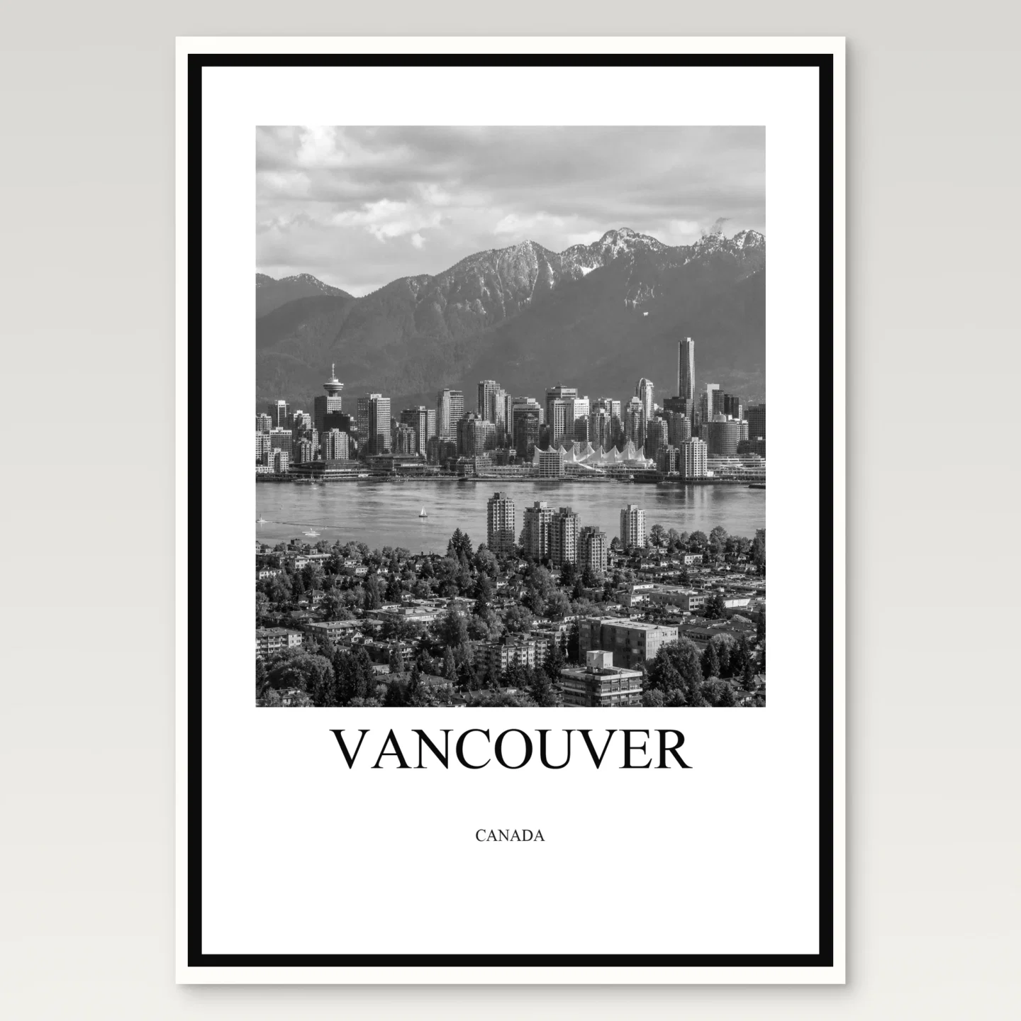 Vancouver Poster mockup