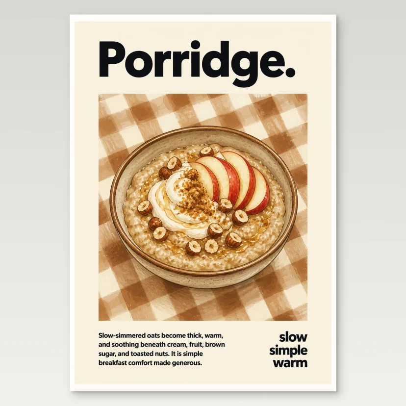 Porridge Poster
