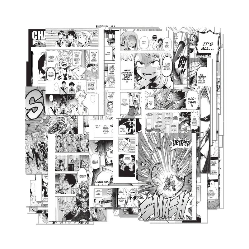 Manga Set of 150 Collage Kit