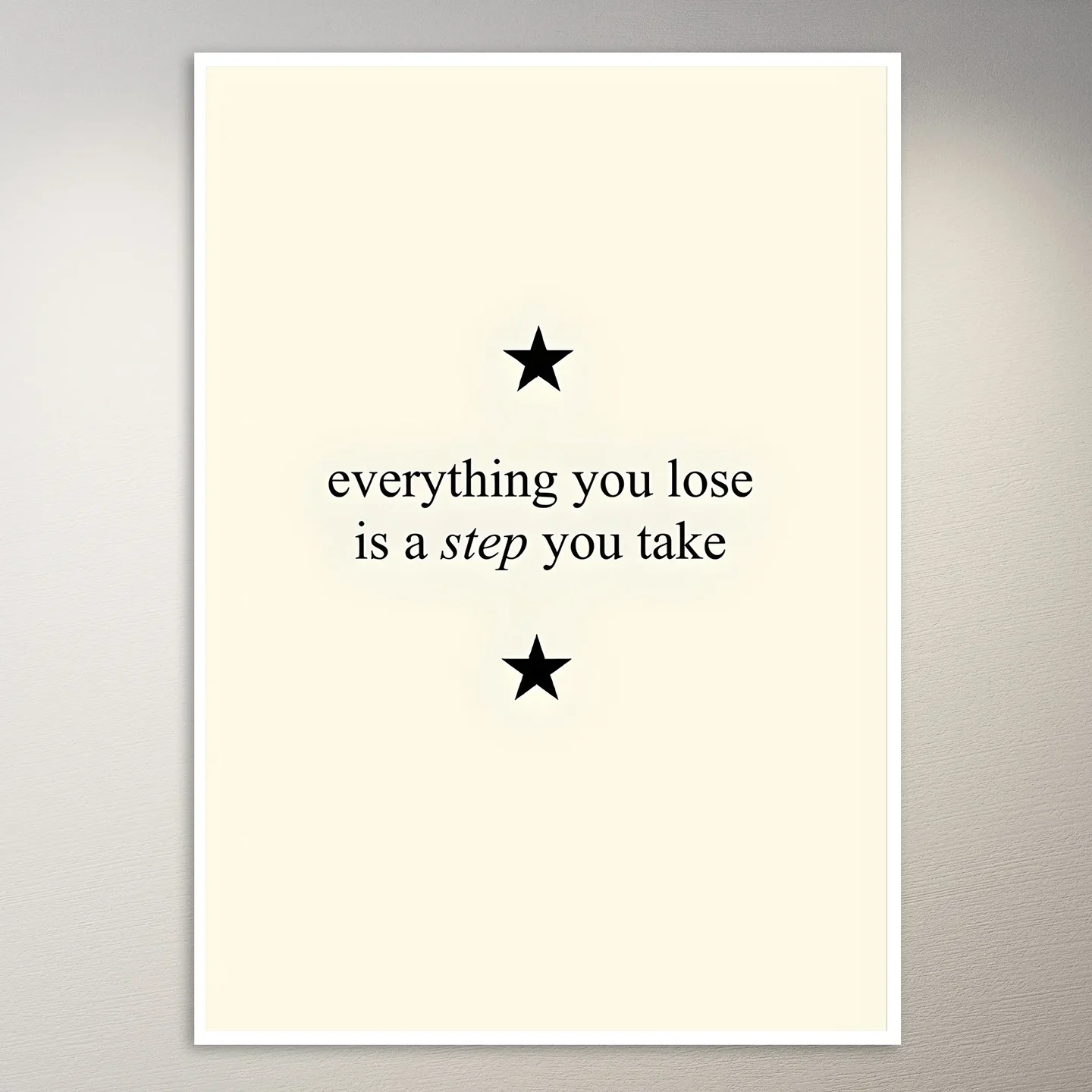 Everything you have is a step you take Taylor Swift Poster | Music Poster