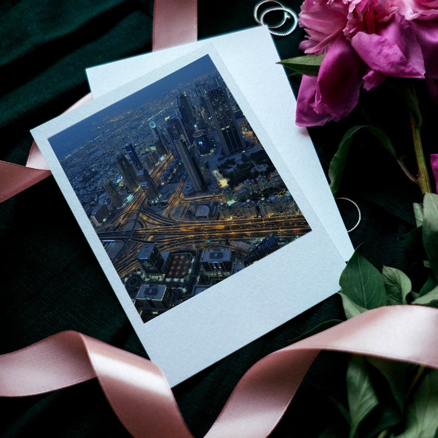 Dubai Skyline Prints Set of 10