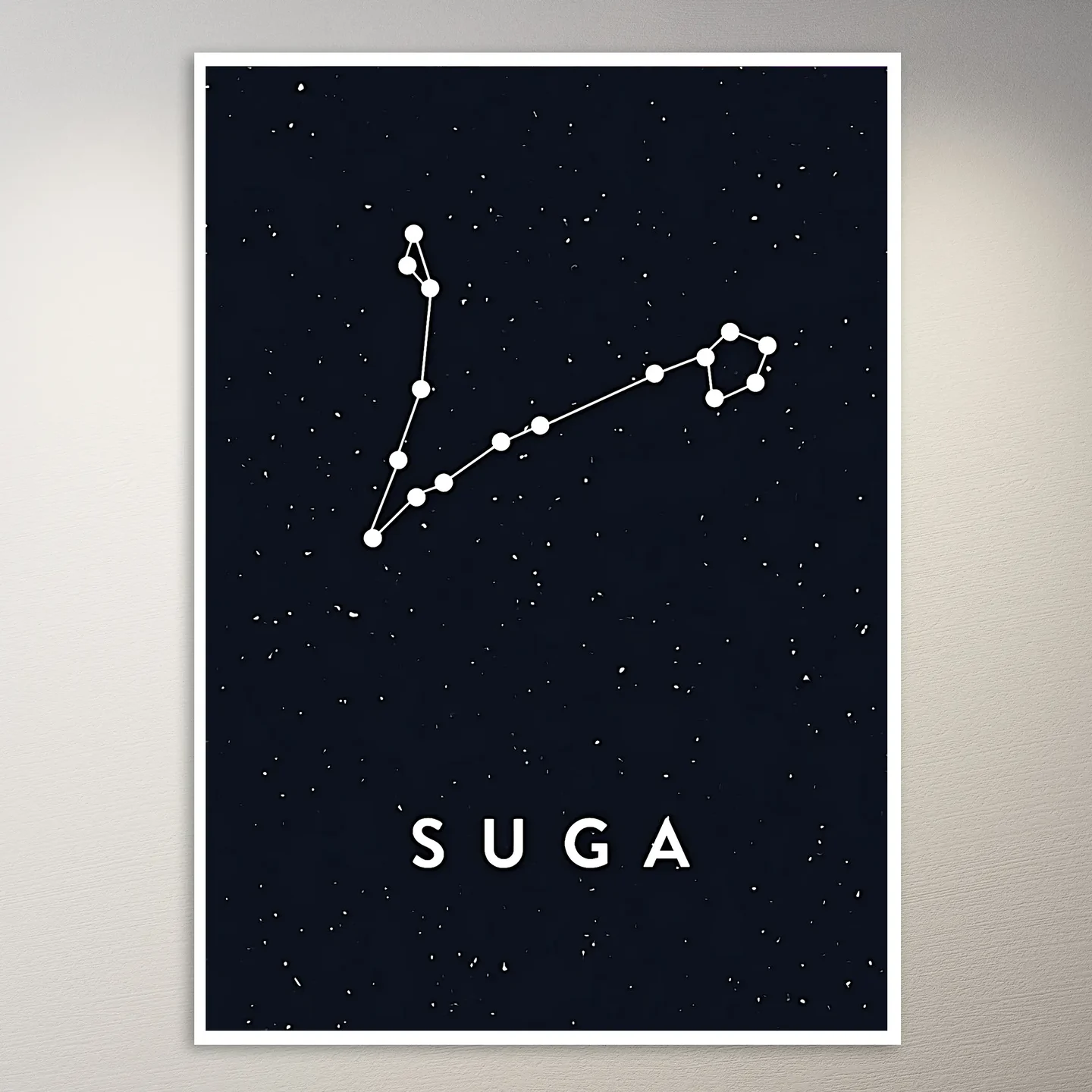 Suga Constellation Poster