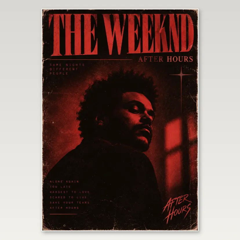 Weekend After Hours A4 Poster