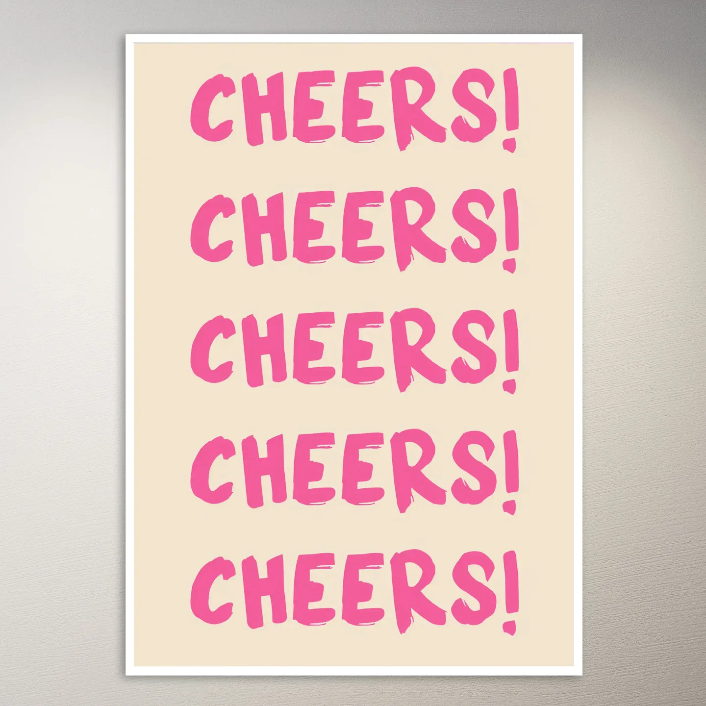 Cheers! Cheers! Cheers! Cheers! Cheers! Poster