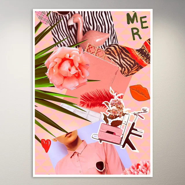 Random Aesthetics Wall Poster