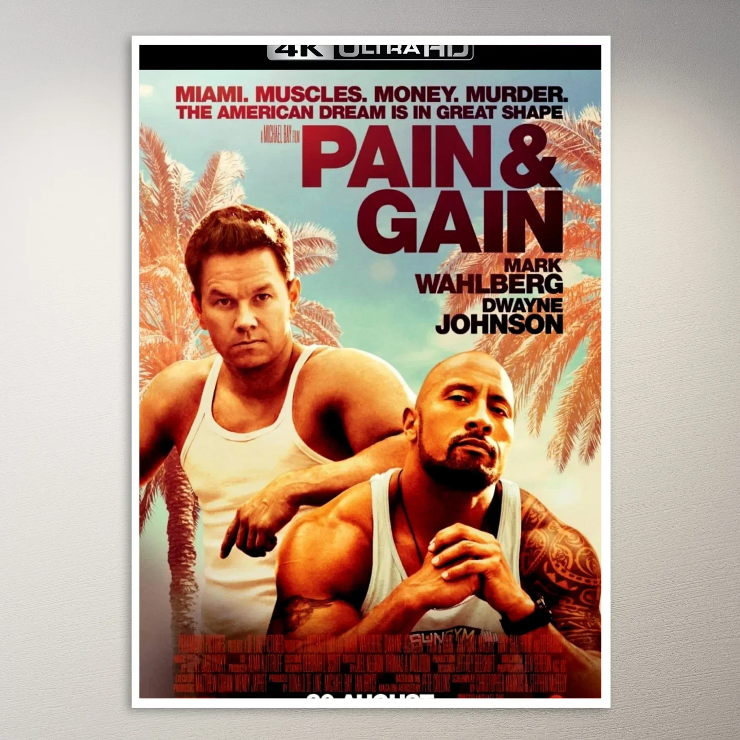 Pain & Gain Poster