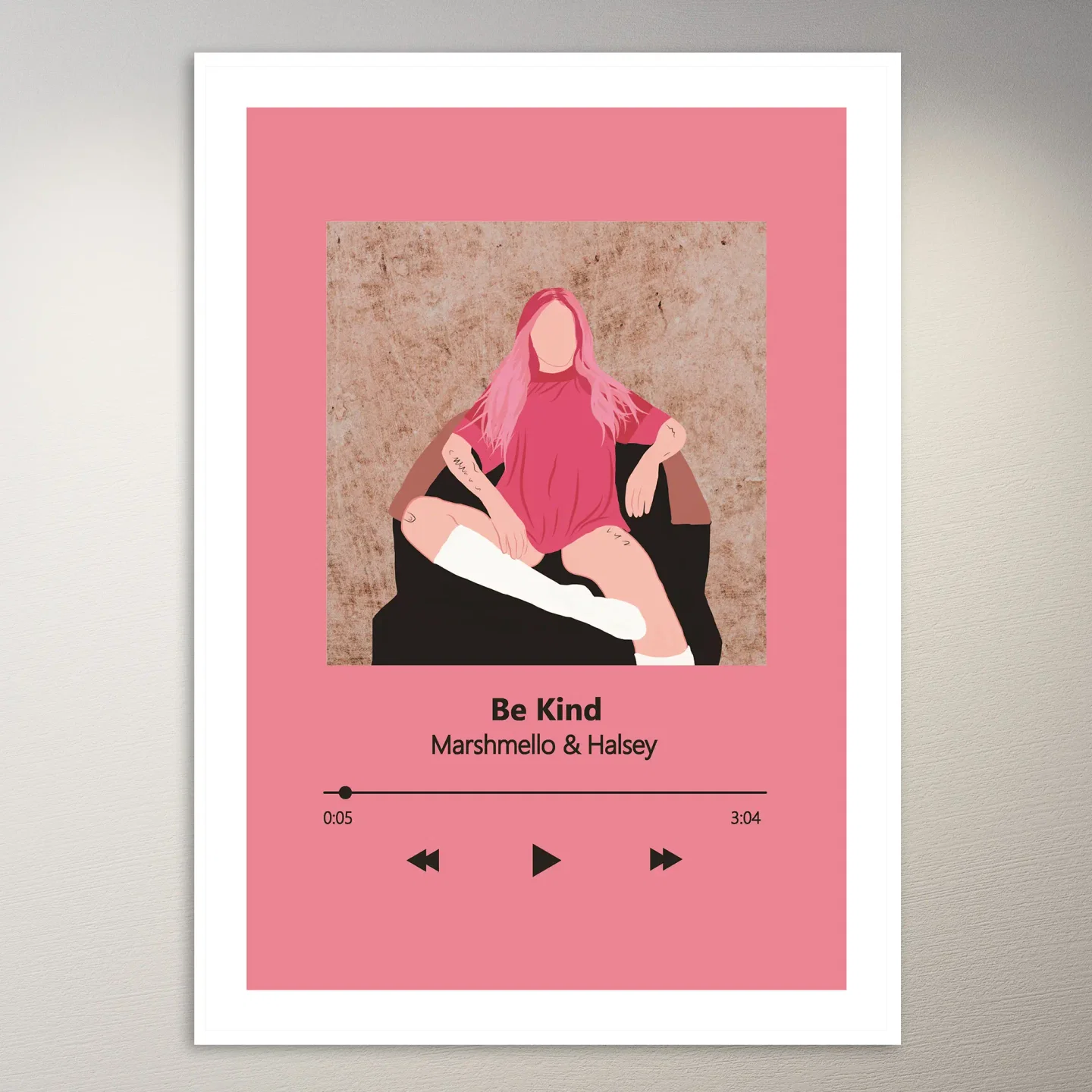 Be Kind Halsey Poster | Music Poster