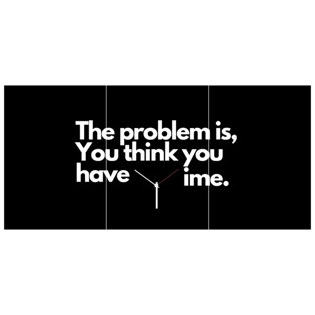 Time Management Problem Split Poster (Set of 3)