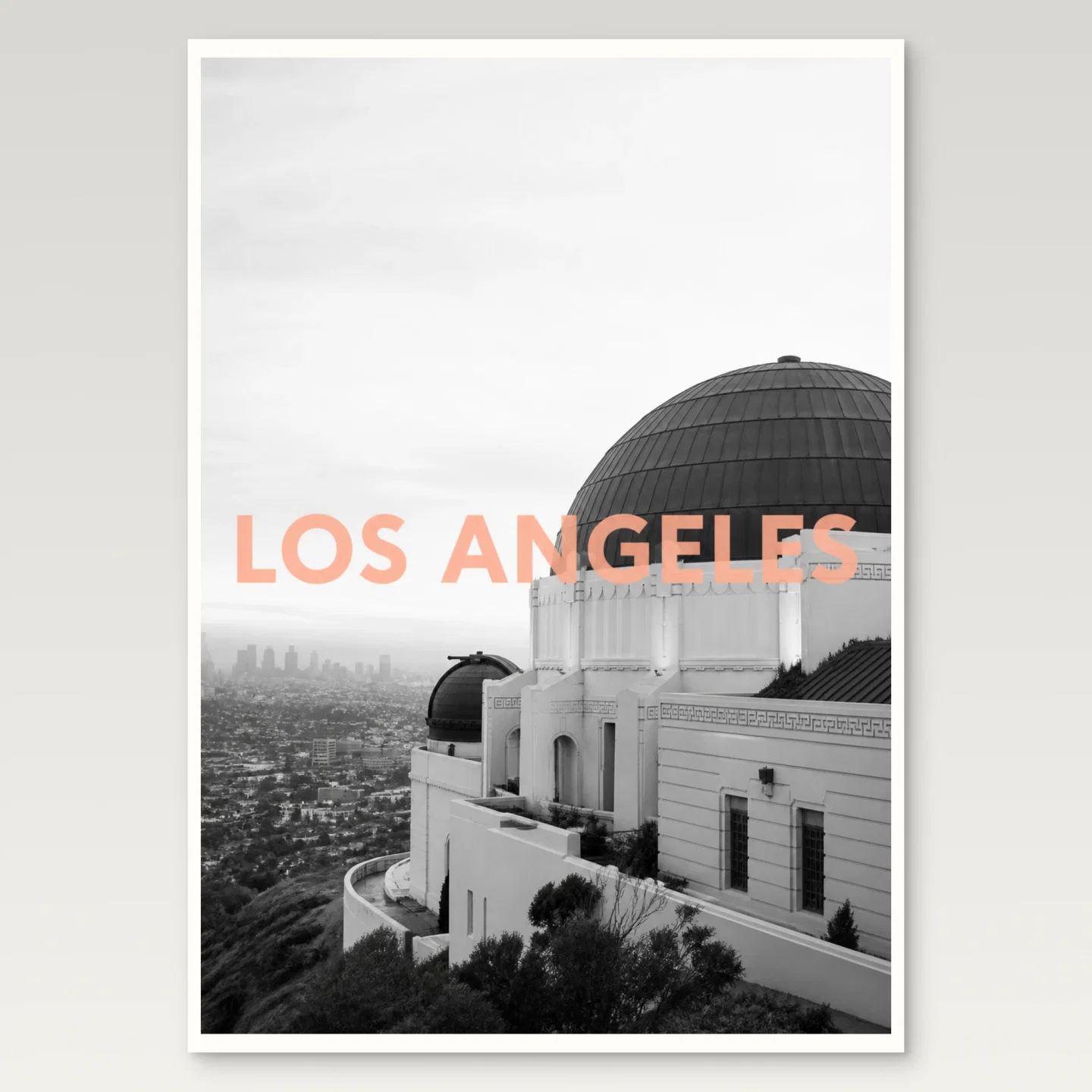 Los Angeles Poster mockup
