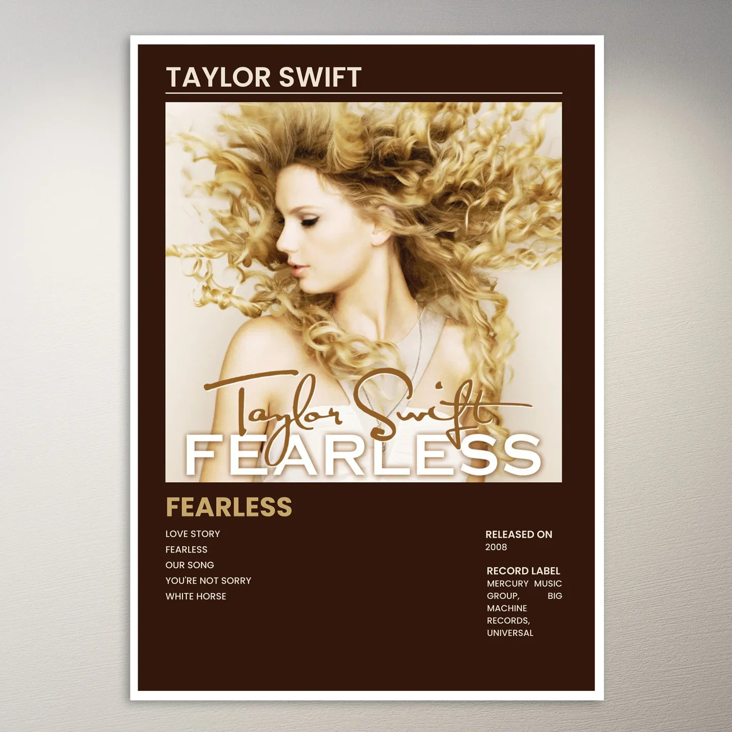 Taylor Swift Poster