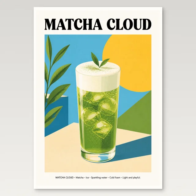 Matcha Cloud Poster