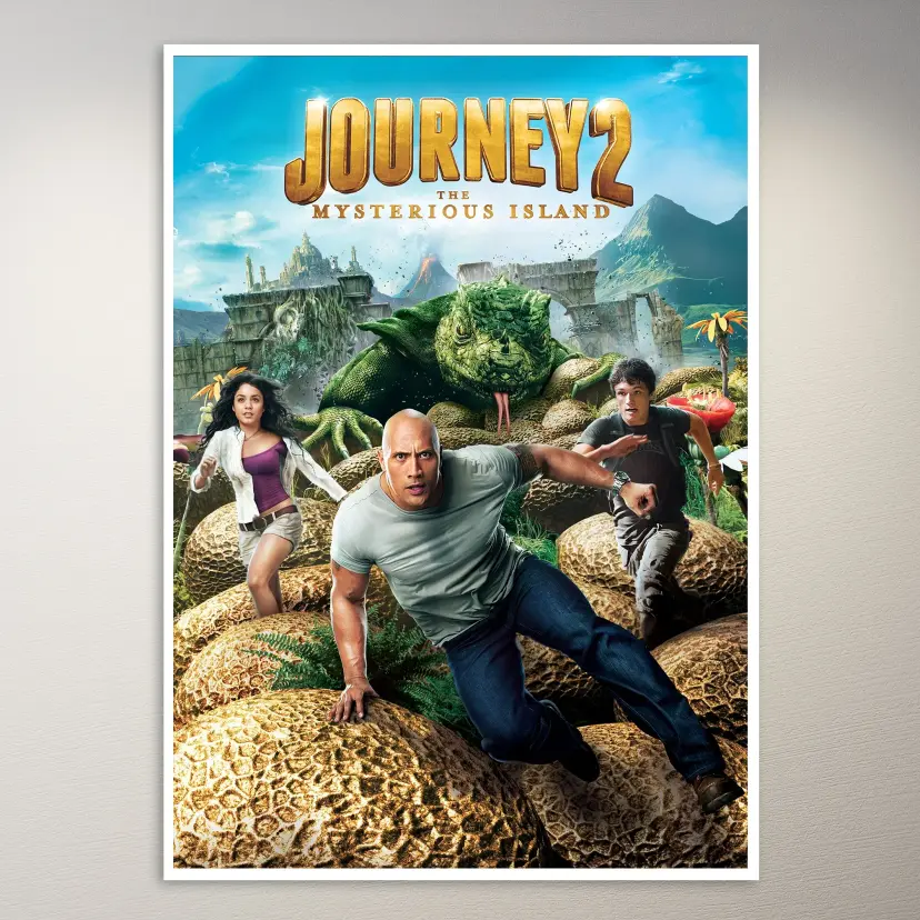 Journey 2 The Island Poster