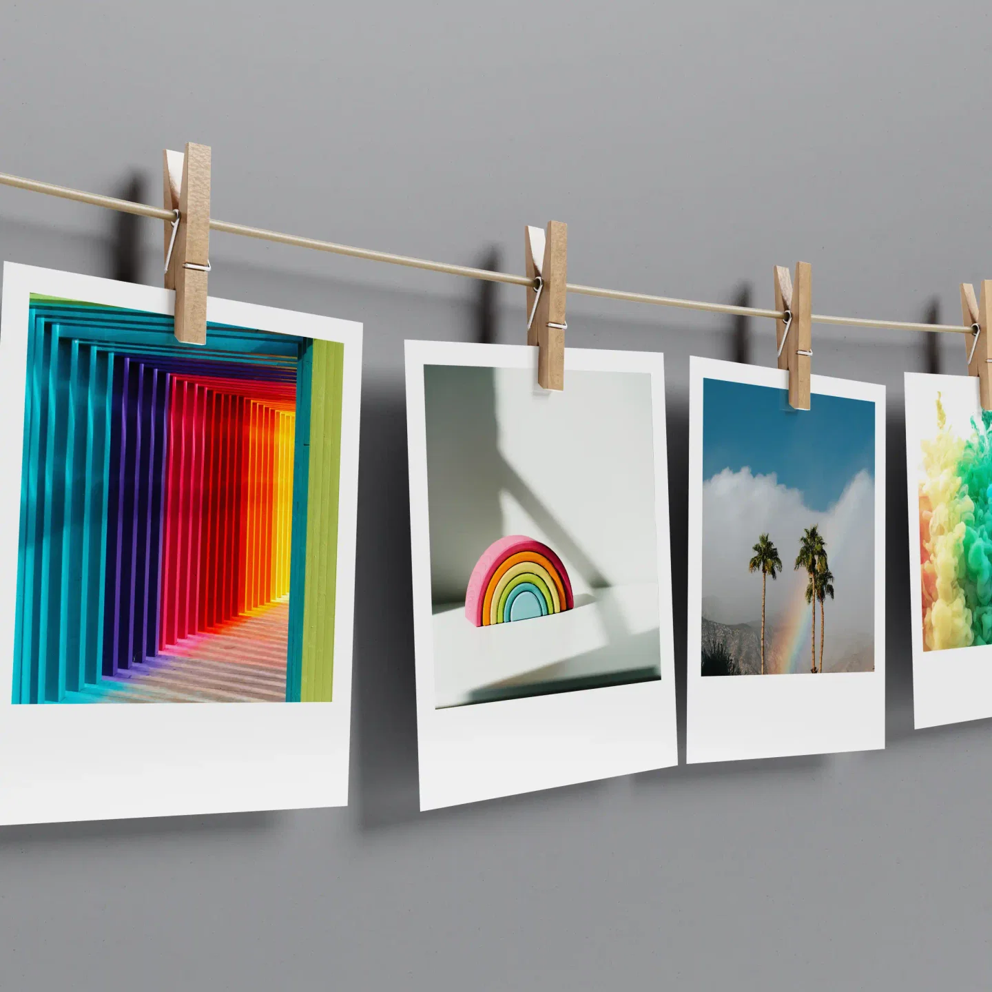 Rainbow Aesthetic Prints Set of 15