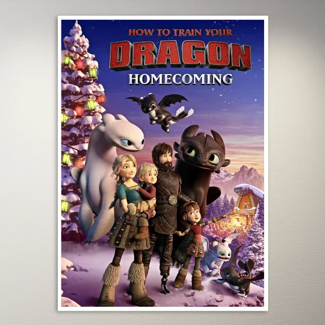 How to Train Your Dragon Homecoming Poster