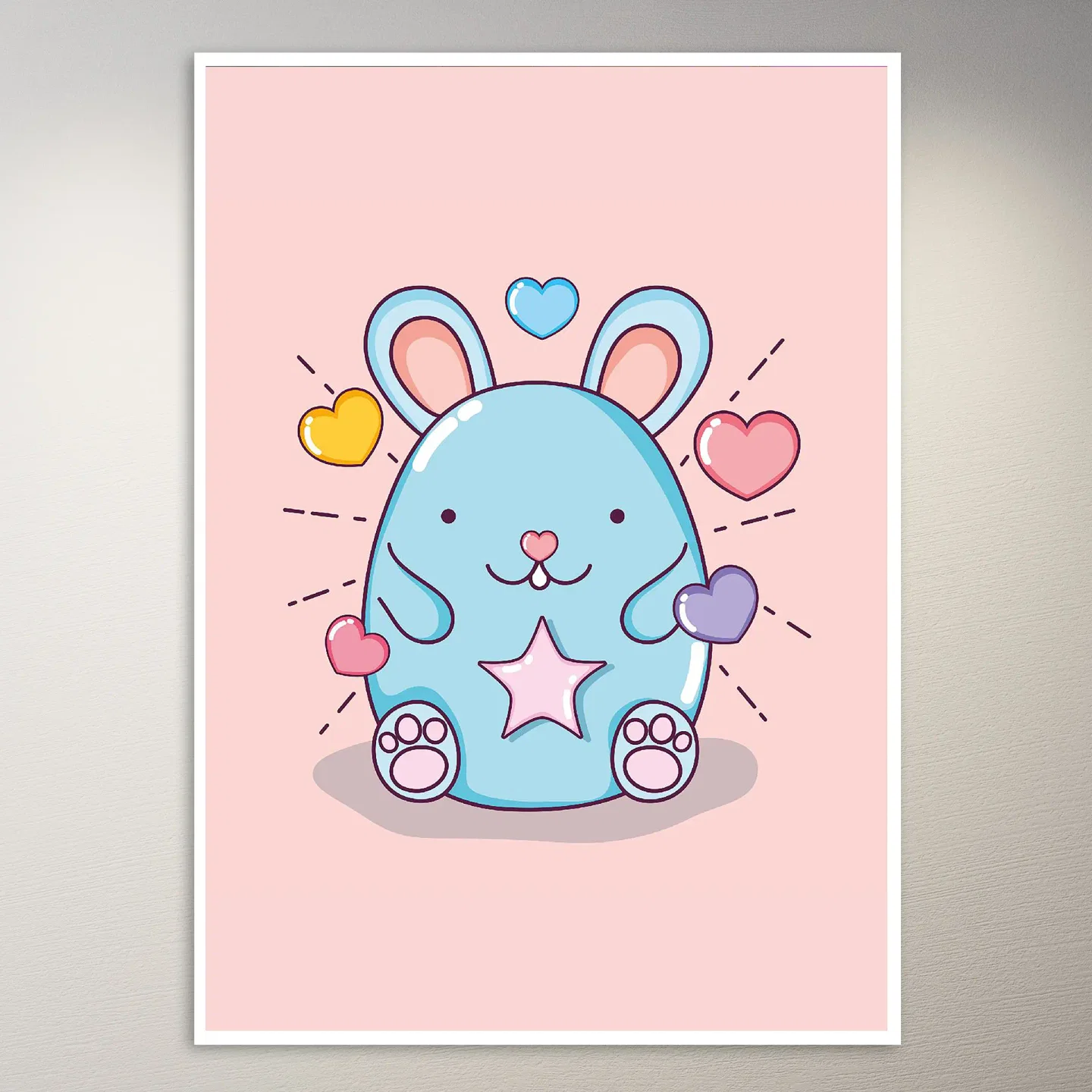 Kawaii Aesthetics Wall Poster