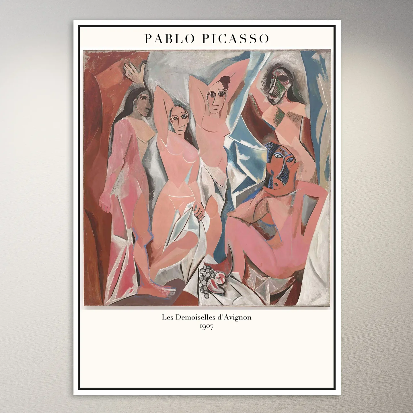 Pablo Picasso Les Demoiselles d'Avignon Poster