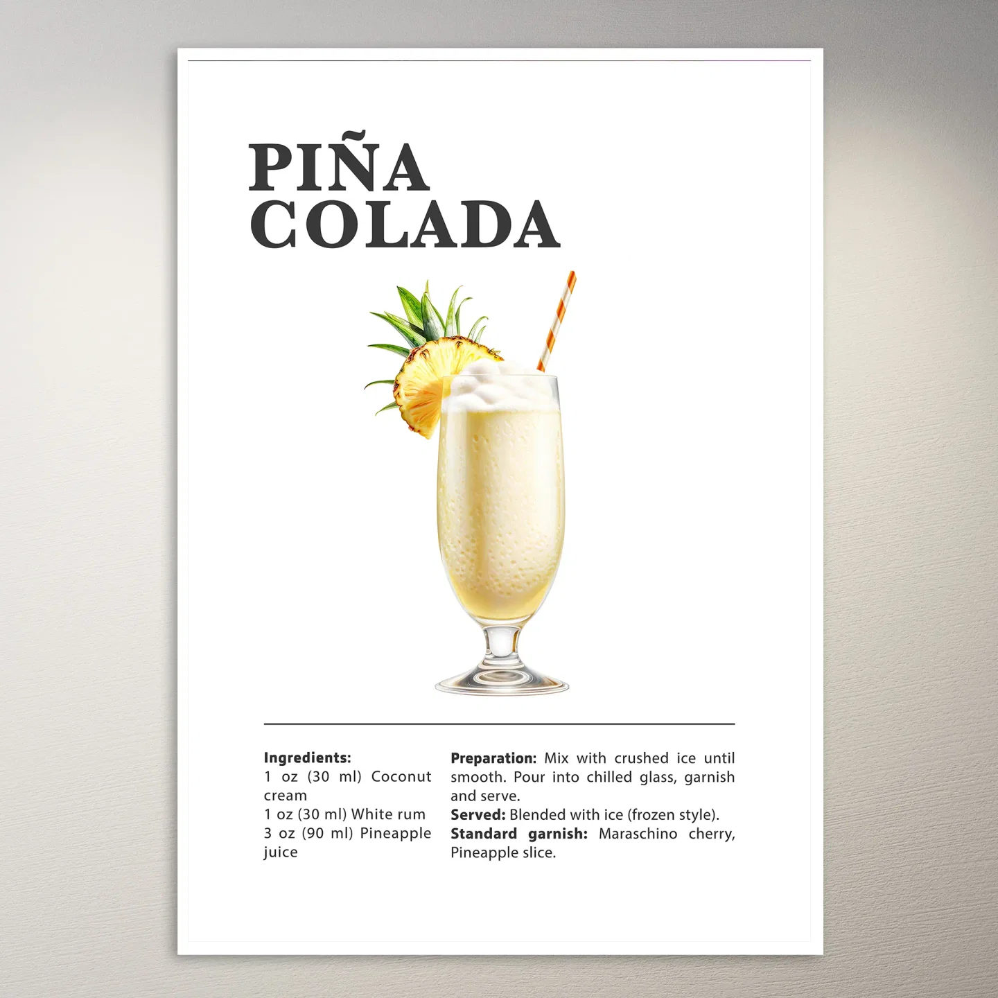 Pina Colada Poster