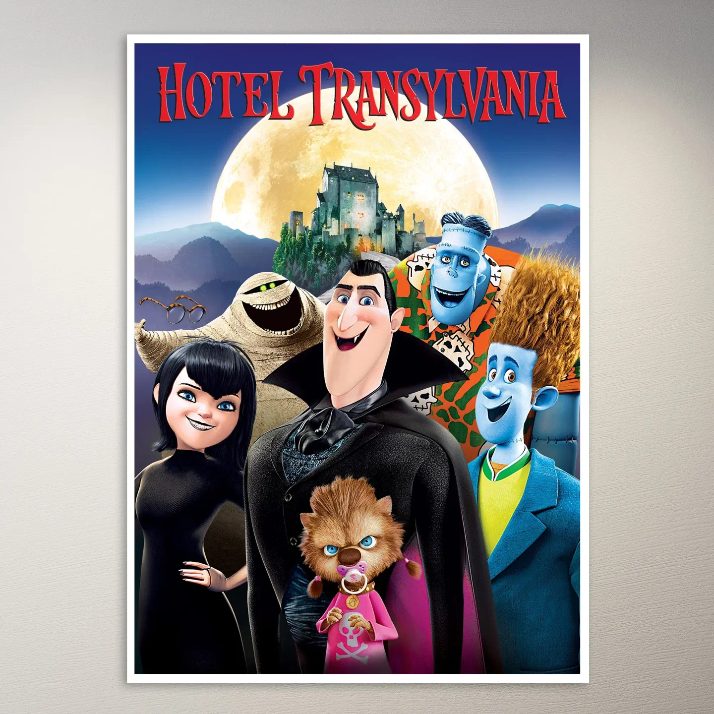 Hotel Transylvania Characters Poster