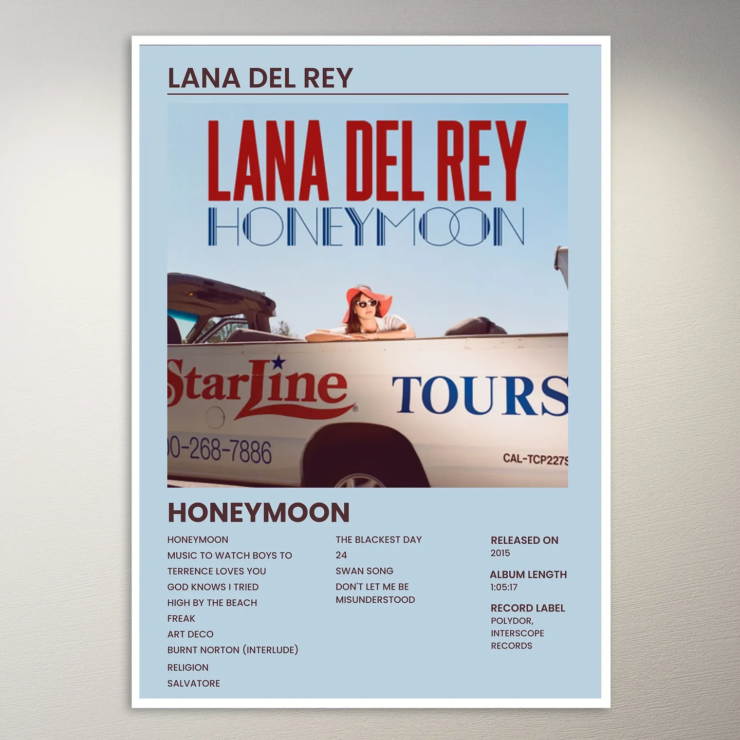 Lana Del Rey Poster