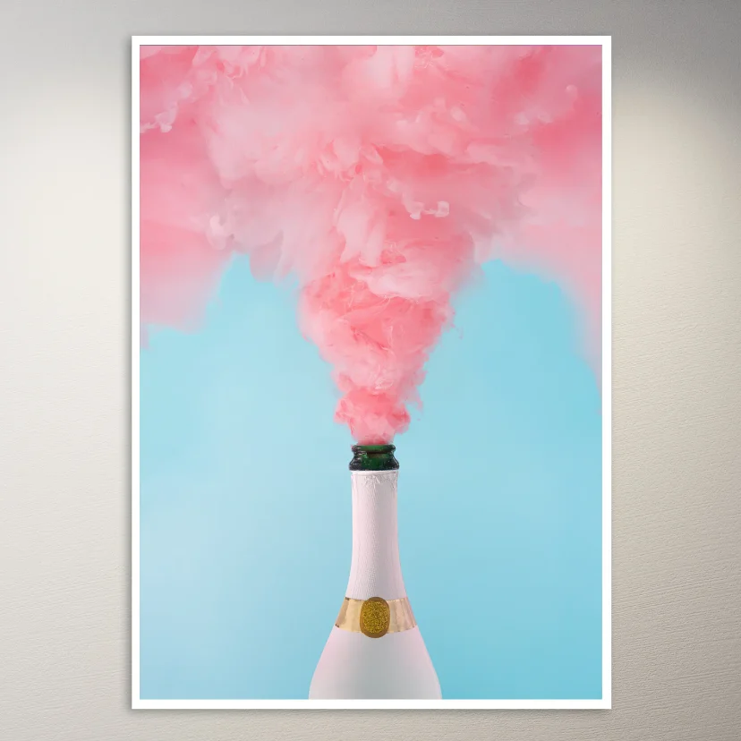 Aesthetic Colourful Dust Poster