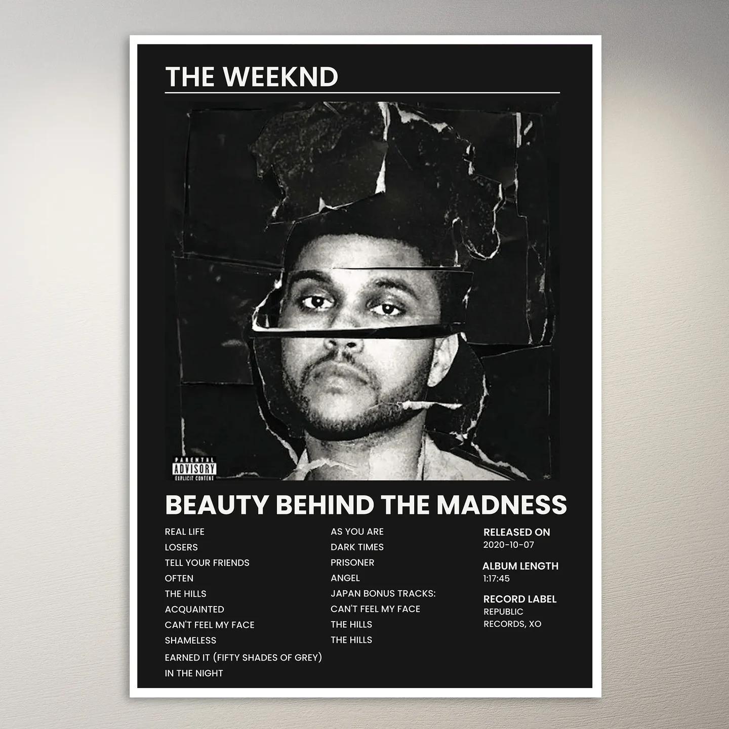 The Weeknd Poster