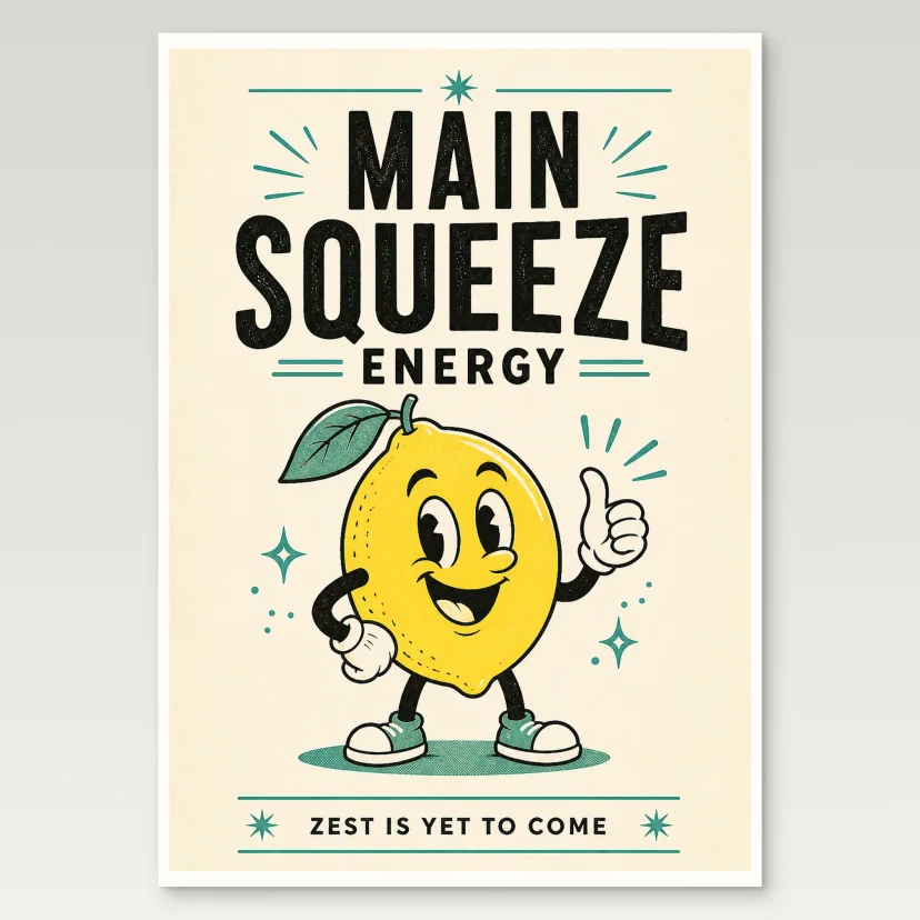 Lemon Poster