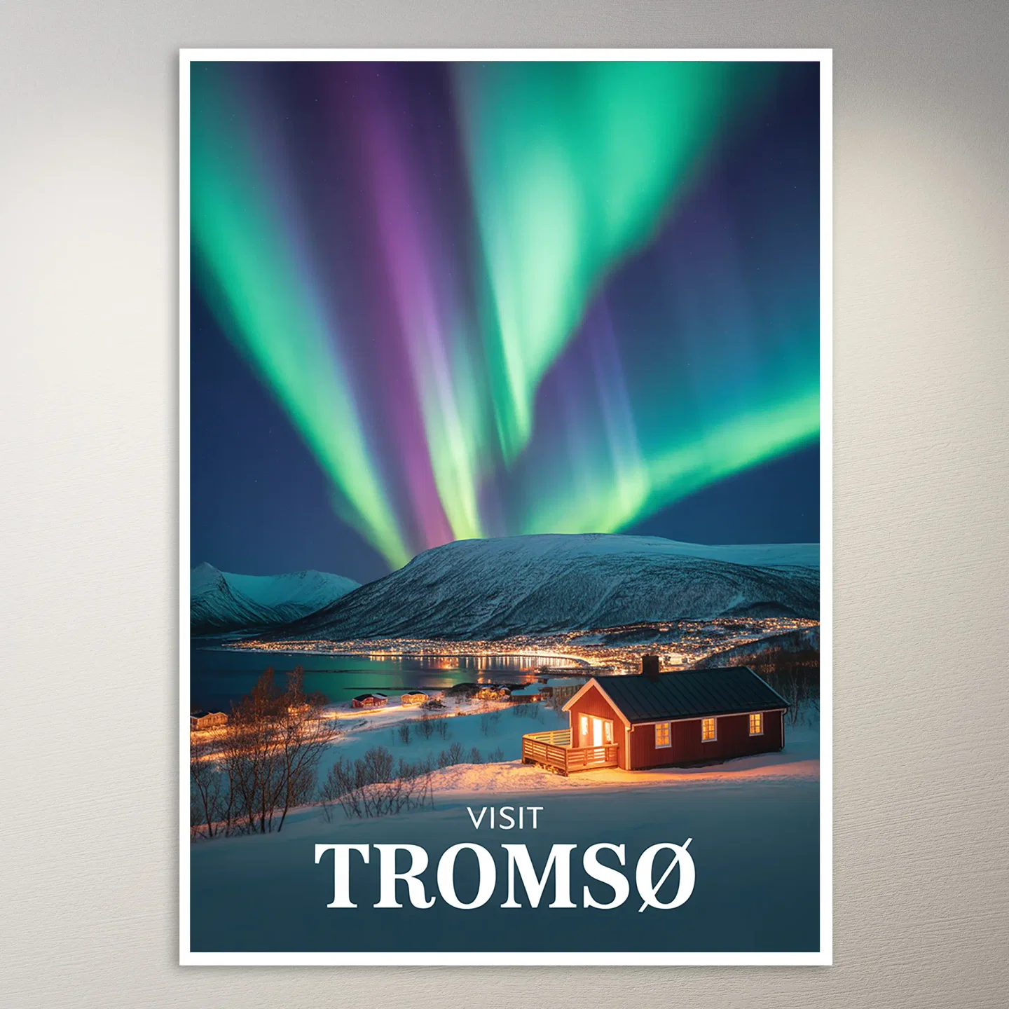 Troms Travel Poster
