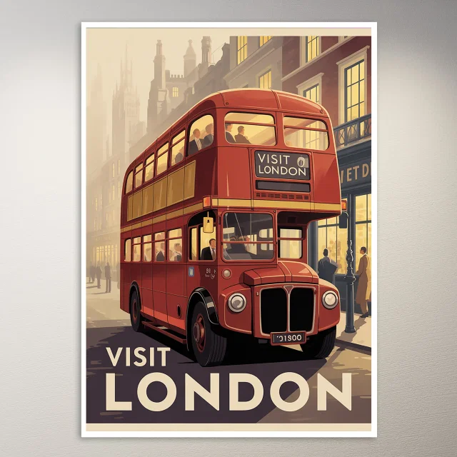 London Travel Poster