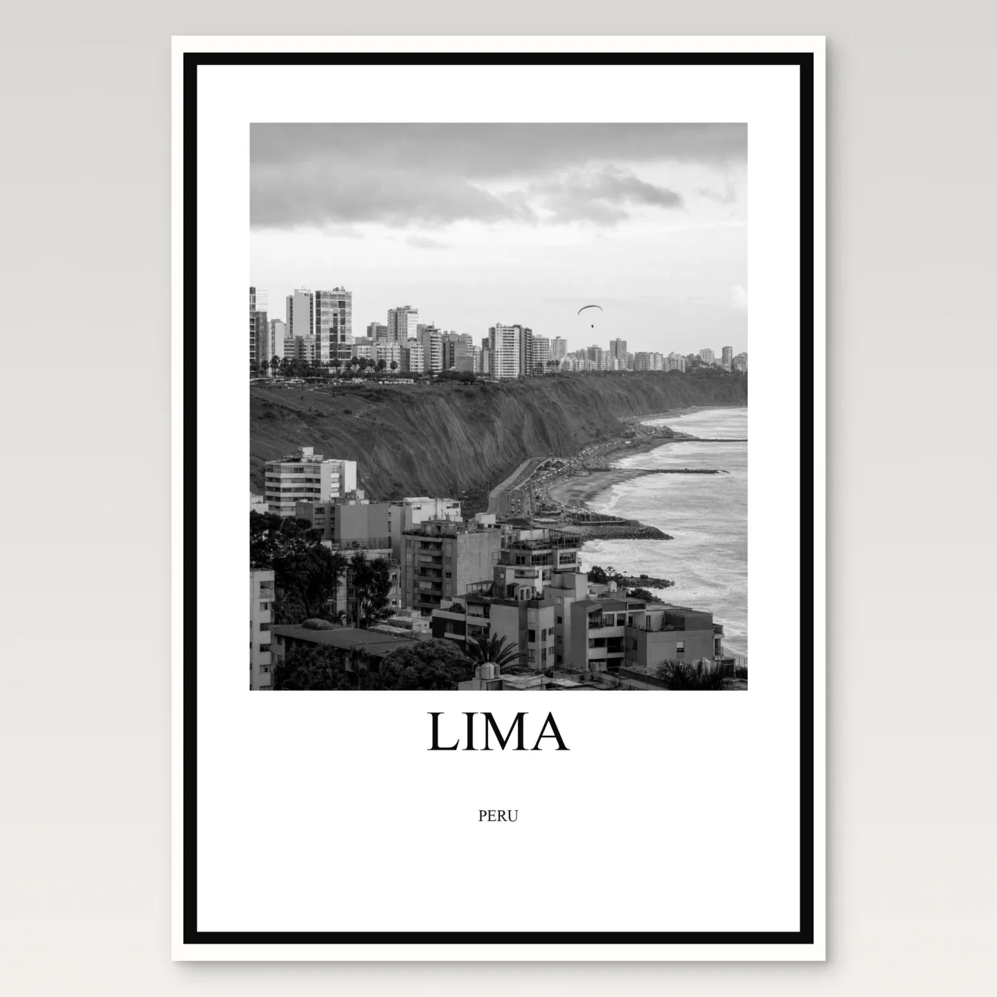 Lima Poster mockup