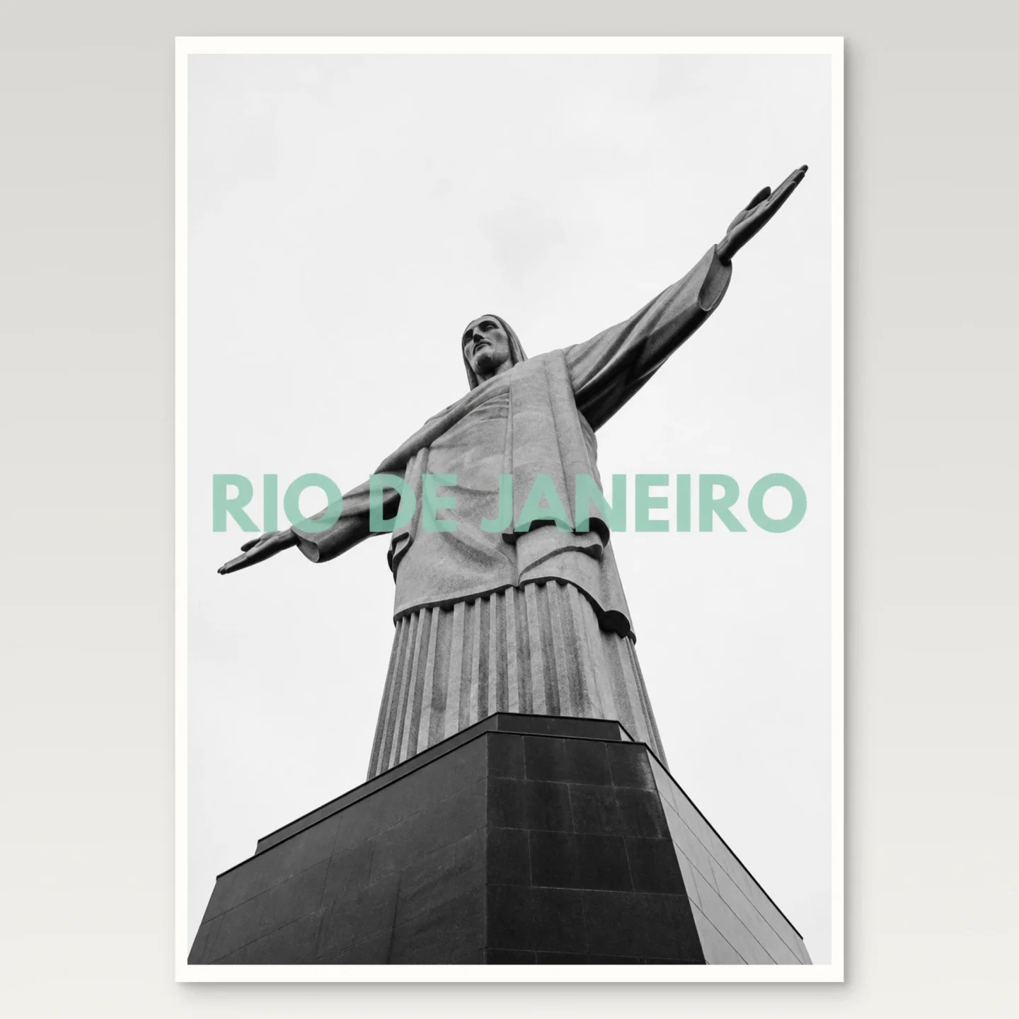 Rio De Janeiro Poster mockup