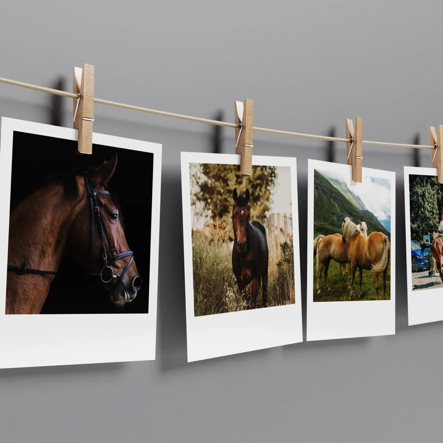 Horses Prints Set of 10