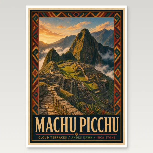 Machu Picchu Poster