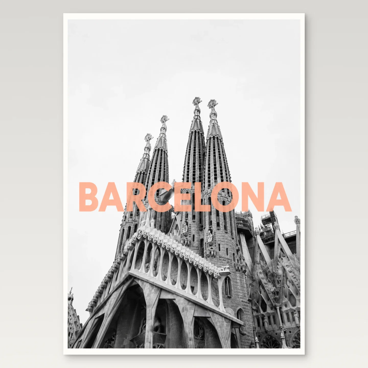 Barcelona Poster mockup