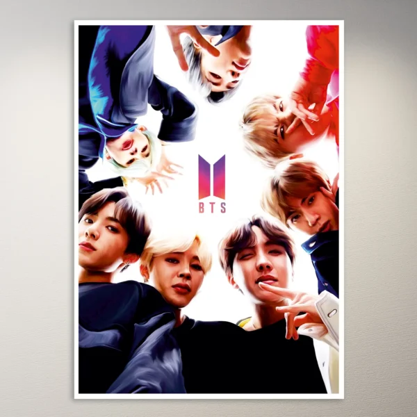 BTS Wall Poster | K-Pop Poster | BTS Poster