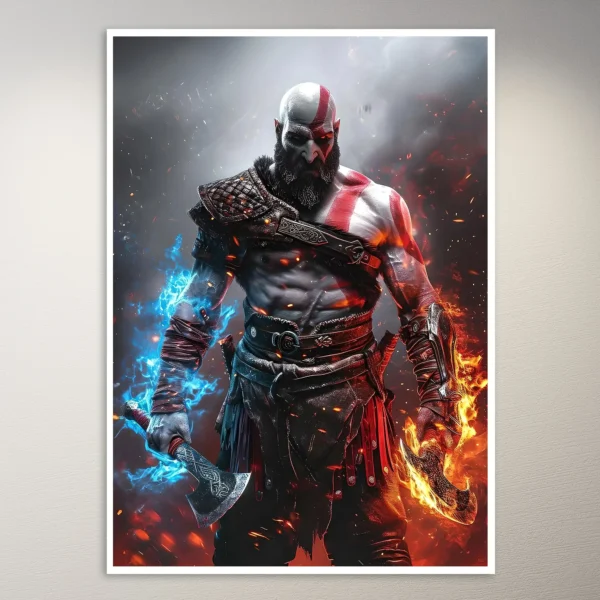 Kratos | Gaming Poster