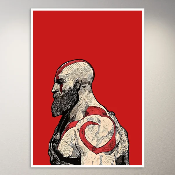 Kratos | Gaming Poster