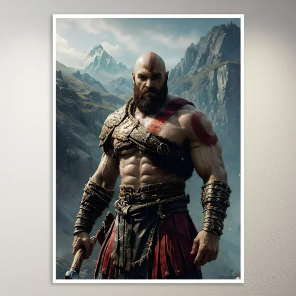 Kratos | Gaming Poster