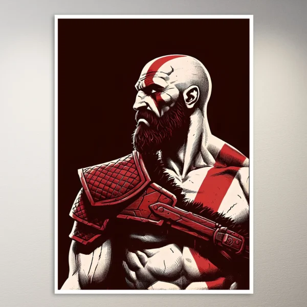 Kratos | Gaming Poster