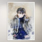 BTS Taehyung Watercolor Poster | K-Pop Poster | BTS Poster