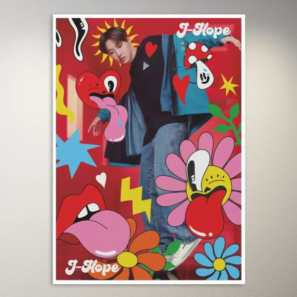 J-Hope BTS Inspired Poster | K-Pop Poster | BTS Poster